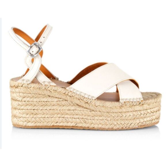 NEW $395‎ Women\'s Sz 41 M Rag & Bone Hera Espadrille Wedge Sandal